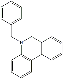 5-Benzyl-5,6-dihydrophenanthridine 结构式