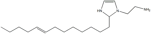 1-(2-Aminoethyl)-2-(8-tridecenyl)-4-imidazoline 结构式