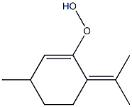 p-Mentha-2,4(8)-dien-3-yl hydroperoxide 结构式