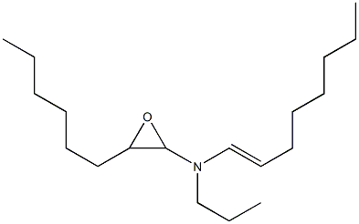 N-Propyl-N,N-di(1-octenyl)amine oxide 结构式