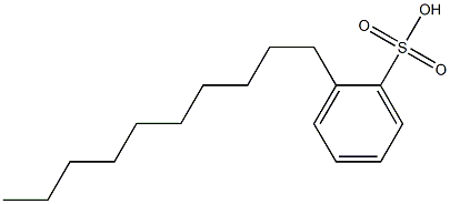 2-Decylbenzenesulfonic acid 结构式