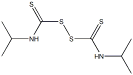 N,N'-Di(isopropyl)thiuram disulfide 结构式