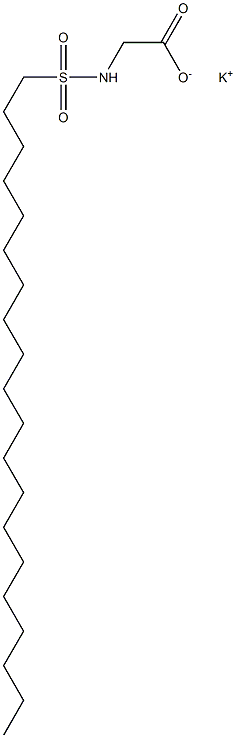 N-Icosylsulfonylglycine potassium salt 结构式