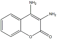 3,4-Diamino-2H-1-benzopyran-2-one 结构式