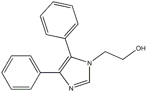 4,5-Diphenyl-1H-imidazole-1-ethanol 结构式