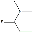 N,N-Dimethylpropanethioamide 结构式