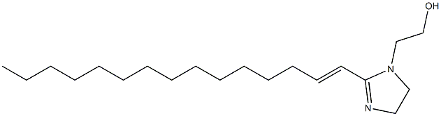 2-(1-Pentadecenyl)-2-imidazoline-1-ethanol 结构式