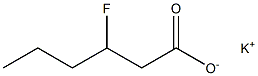 3-Fluorocaproic acid potassium salt 结构式