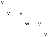 Pentavanadium tungsten 结构式