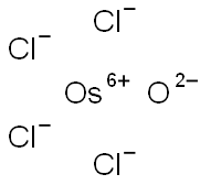 Osmium(VI) tetrachlorideoxide 结构式