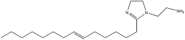 1-(2-Aminoethyl)-2-(6-tetradecenyl)-2-imidazoline 结构式