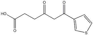 6-(3-Thienyl)-4,6-dioxohexanoic acid 结构式