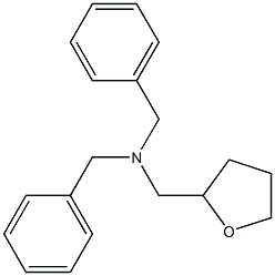 N,N-Dibenzyltetrahydrofuran-2-methanamine 结构式