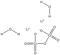 Lithium dichromate dihydrate 结构式