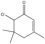 6-Chloro-3,5,5-trimethyl-2-cyclohexen-1-one 结构式