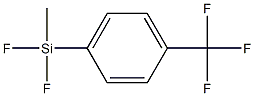 1-(Trifluoromethyl)-4-[difluoro(methyl)silyl]benzene 结构式