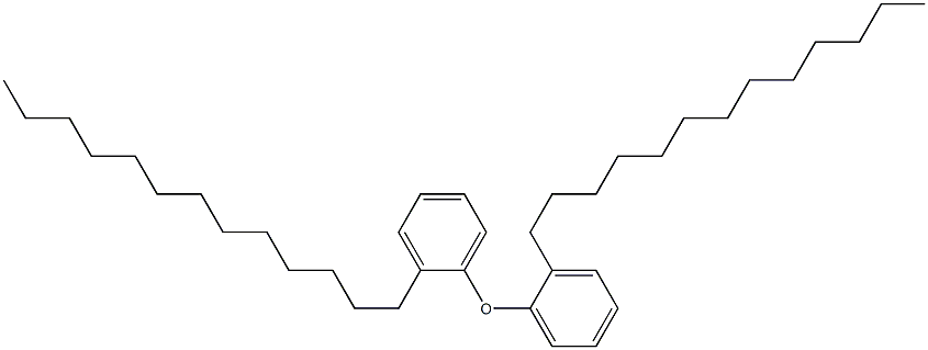 2,2'-Ditridecyl[oxybisbenzene] 结构式