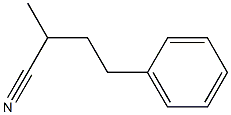2-Methyl-4-phenylbutyronitrile 结构式