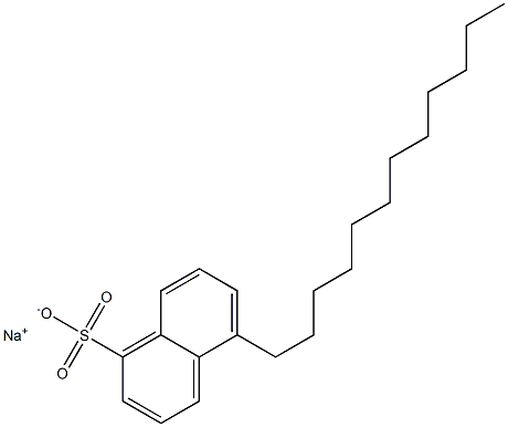 5-Dodecyl-1-naphthalenesulfonic acid sodium salt 结构式
