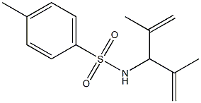 N-(1-Isopropenyl-2-methylenepropyl)-4-methylbenzenesulfonamide 结构式