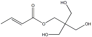 (E)-2-Butenoic acid 3-hydroxy-2,2-bis(hydroxymethyl)propyl ester 结构式