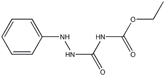 (2-Phenylhydrazinocarbonyl)carbamic acid ethyl ester 结构式