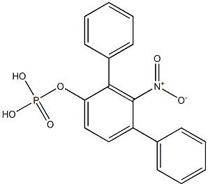 Phosphoric acid diphenyl(3-nitrophenyl) ester 结构式