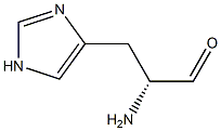 (R)-2-Amino-3-(1H-imidazol-4-yl)propanal 结构式