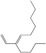 (3E)-3-Butyl-1,3-nonadiene 结构式