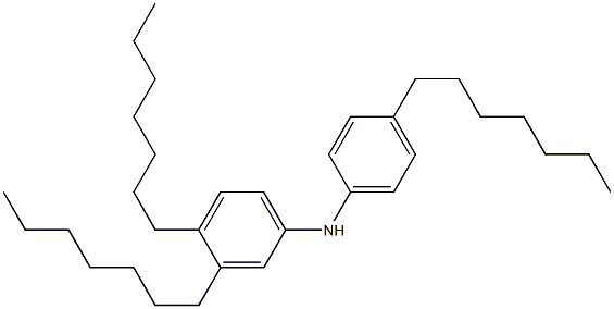 4,3',4'-Triheptyl[iminobisbenzene] 结构式