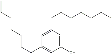 3,5-Diheptylphenol 结构式