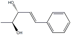 (2S,3R,E)-5-Phenyl-4-pentene-2,3-diol 结构式