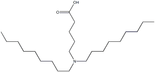 5-(Dinonylamino)valeric acid 结构式
