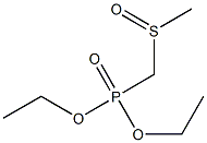 Methylsulfinylmethylphosphonic acid diethyl ester 结构式
