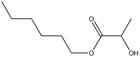 (-)-L-Lactic acid hexyl ester 结构式