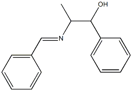 2-(Benzylideneamino)-2-methyl-1-phenylethanol 结构式