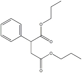 Phenylsuccinic acid dipropyl ester 结构式
