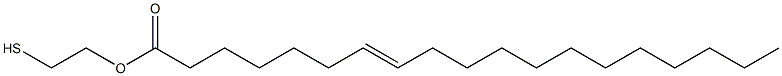 7-Nonadecenoic acid 2-mercaptoethyl ester 结构式