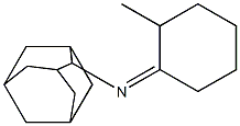N-(2-Adamantyl)-2-methylcyclohexanimine 结构式