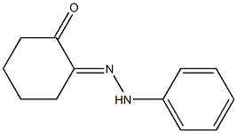 2-(2-Phenylhydrazono)cyclohexanone 结构式