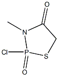 2-Chloro-3-methyl-1,3,2-thiazaphospholidine-2,4-dione 结构式