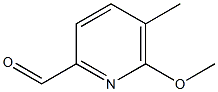 6-Methoxy-5-methylpyridine-2-carbaldehyde 结构式