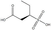 [R,(-)]-3-Sulfovaleric acid 结构式