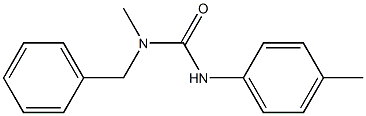 1-(4-Methylphenyl)-3-benzyl-3-methylurea 结构式