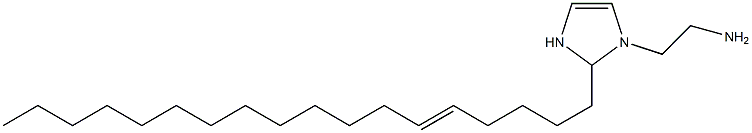 1-(2-Aminoethyl)-2-(5-octadecenyl)-4-imidazoline 结构式