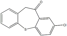 2-Chlorodibenzo[b,f]thiepin-11(10H)-one 结构式