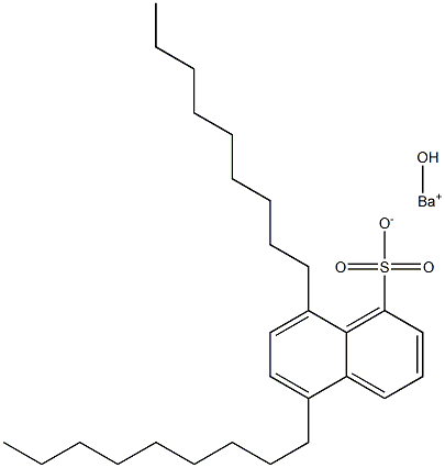 5,8-Dinonyl-1-naphthalenesulfonic acid hydroxybarium salt 结构式