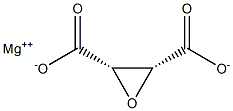 (2S,3R)-2,3-Oxiranedicarboxylic acid magnesium salt 结构式