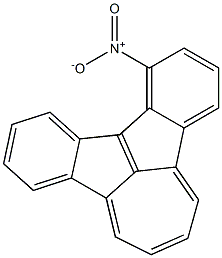 8-Nitrobenz[a]indeno[1,2,3-cd]azulene 结构式