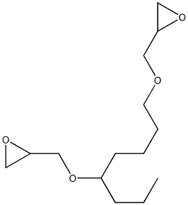 1,5-Bis(glycidyloxy)octane 结构式